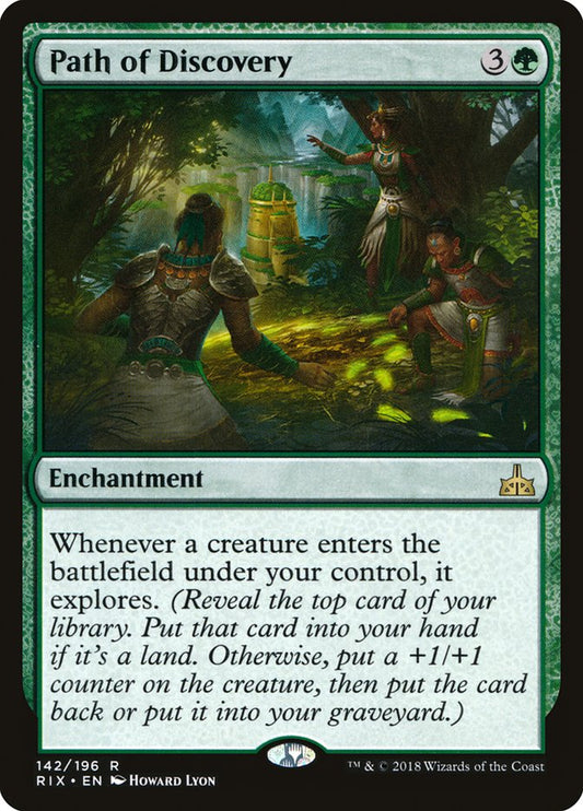 Path of Discovery [Rivals of Ixalan] [Foil]
