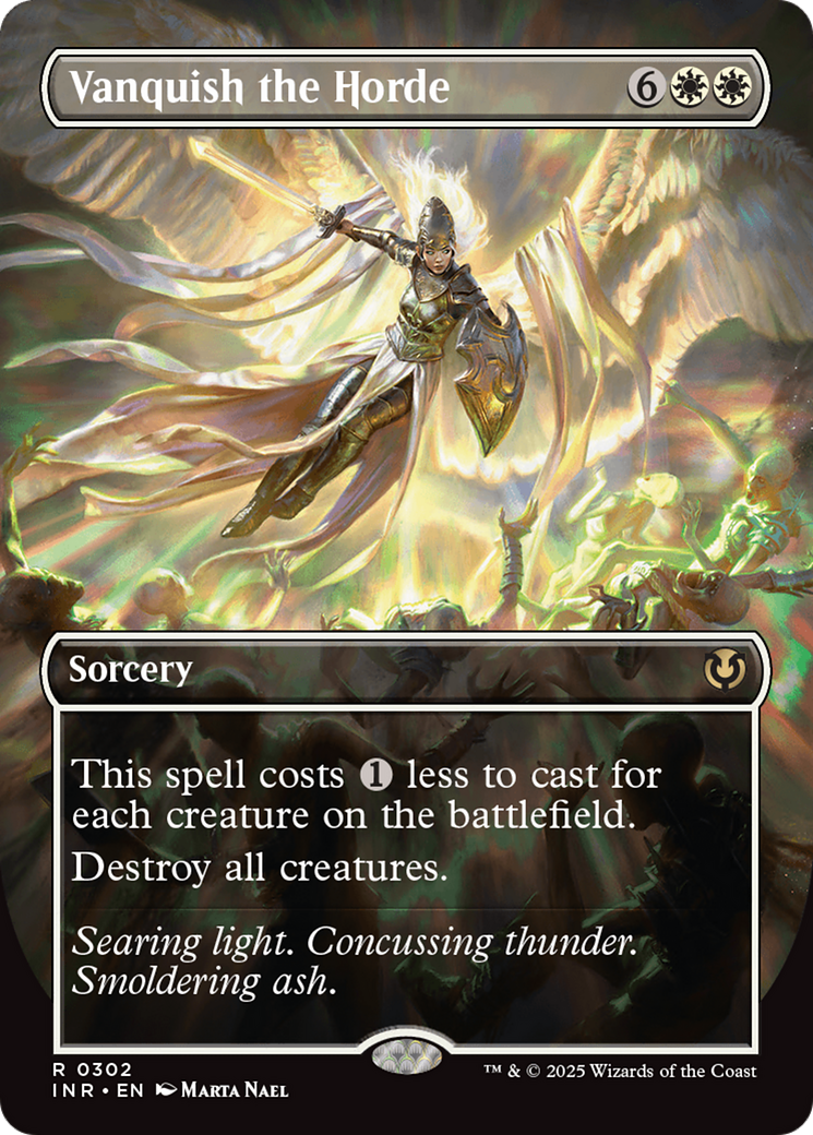 Vanquish the Horde (Borderless) [Innistrad Remastered] [Foil]