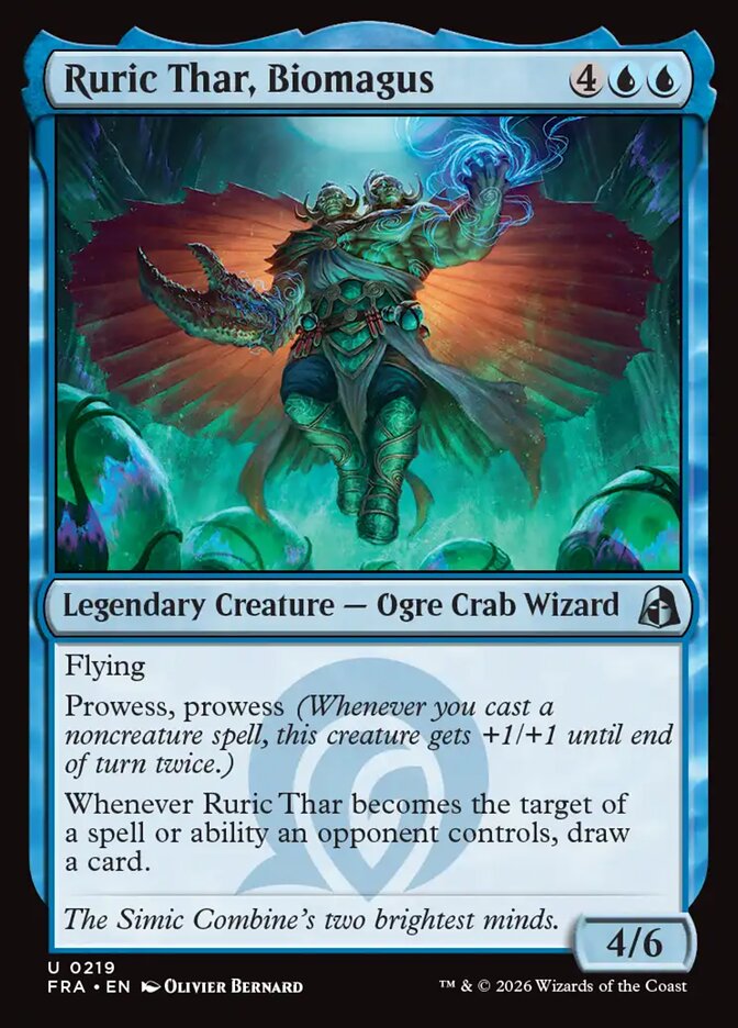 Ruric Thar, Biomagus [Reality Fracture]