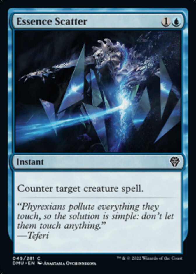 Essence Scatter [Dominaria United] [Foil]