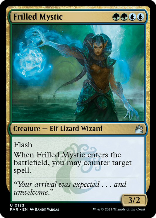 Frilled Mystic [Ravnica Remastered] [Foil]