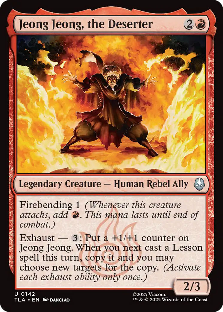 Jeong Jeong, the Deserter [Avatar: The Last Airbender] [Foil]