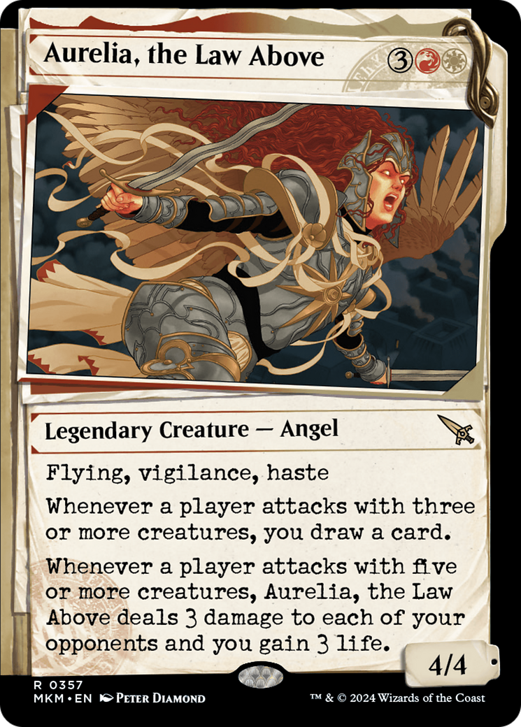 Aurelia, the Law Above (Showcase) (0357) [Murders at Karlov Manor] [Foil]