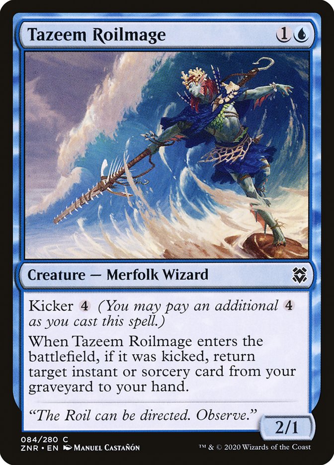 Tazeem Roilmage [Zendikar Rising] [Foil]