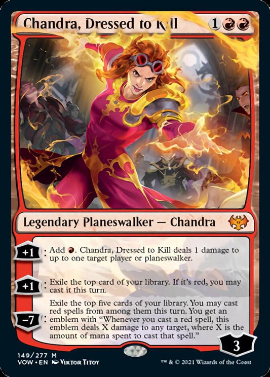 Chandra, Dressed to Kill [Innistrad: Crimson Vow] [Foil]
