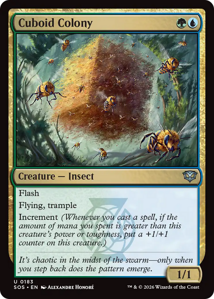 Cuboid Colony [Secrets of Strixhaven] [Foil]