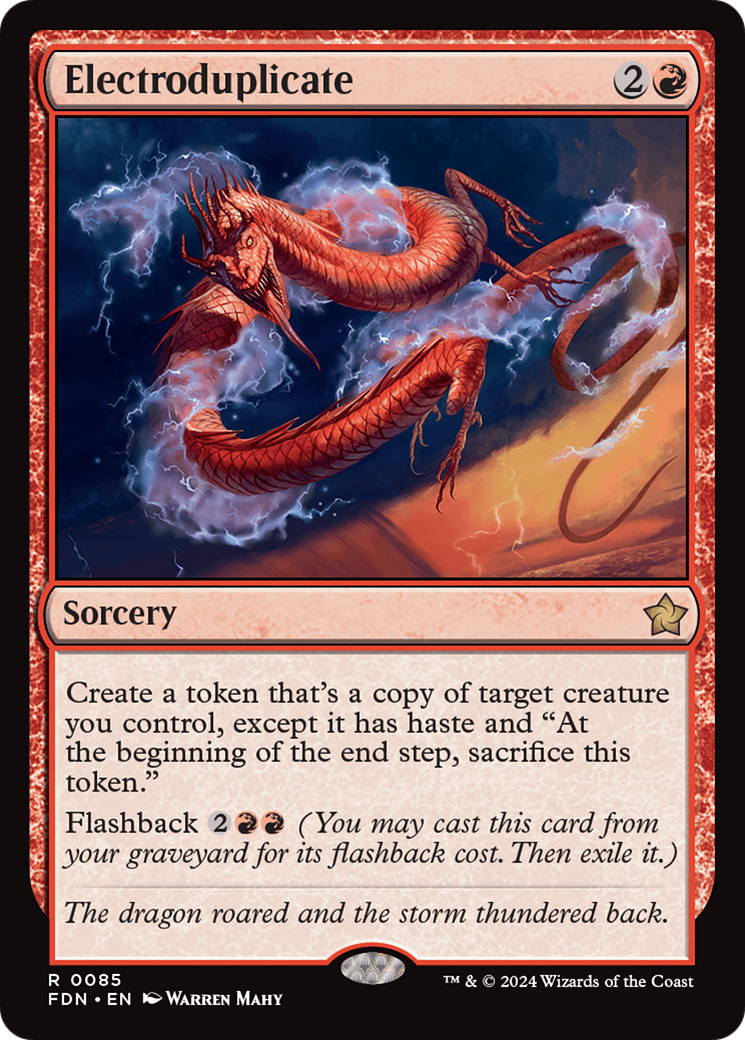 Electroduplicate [Foundations] [Foil]