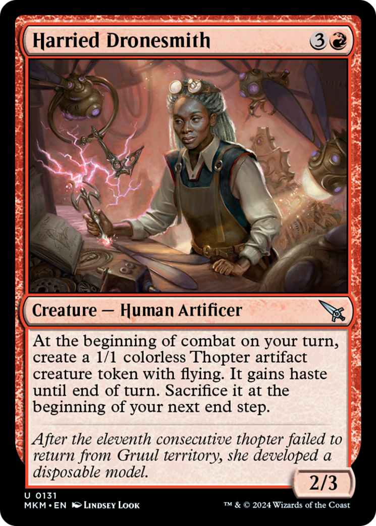 Harried Dronesmith [Murders at Karlov Manor] [Foil]
