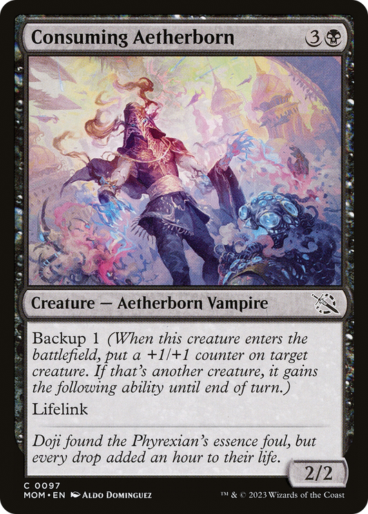Consuming Aetherborn [March of the Machine] [Foil]
