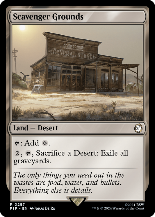 Scavenger Grounds [Fallout] [Foil]