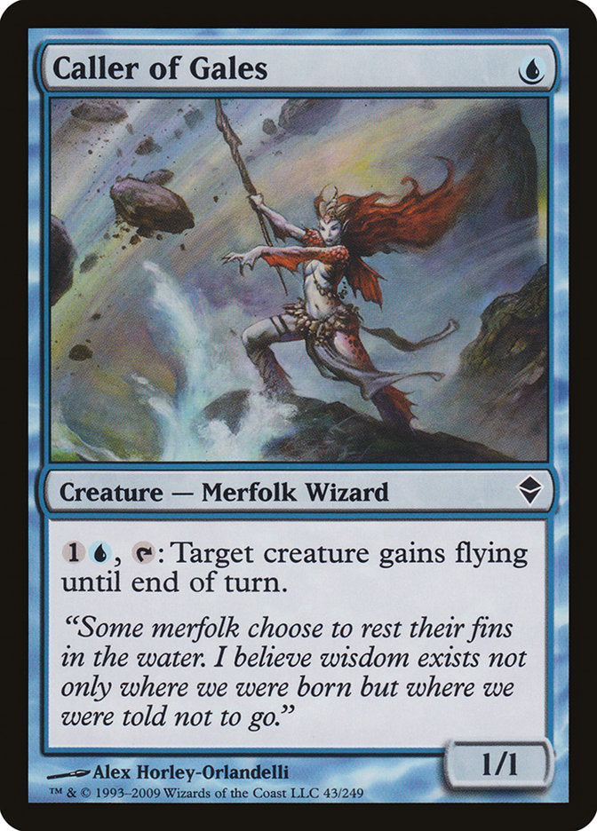 Caller of Gales [Zendikar] [Foil]