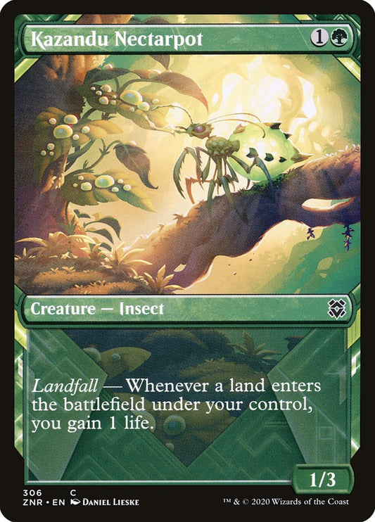 Kazandu Nectarpot (Showcase) [Zendikar Rising] [Foil]