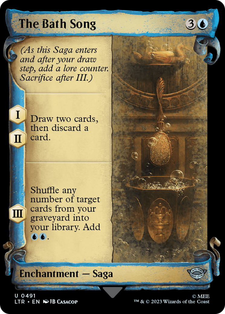 The Bath Song [The Lord of the Rings: Tales of Middle-Earth Showcase Scrolls] [Foil]