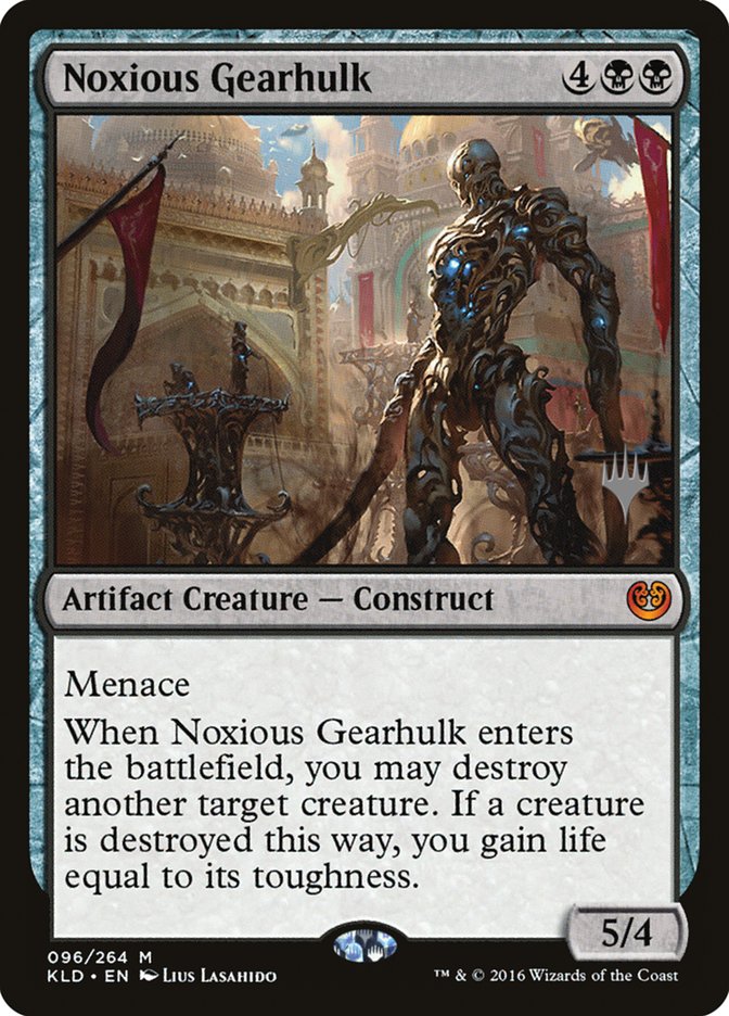 Noxious Gearhulk (Promo Pack) [Kaladesh Promos] [Foil]