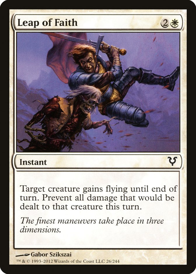 Leap of Faith [Avacyn Restored] [Foil]