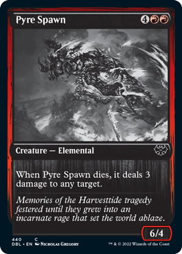 Pyre Spawn [Innistrad: Double Feature] [Foil]