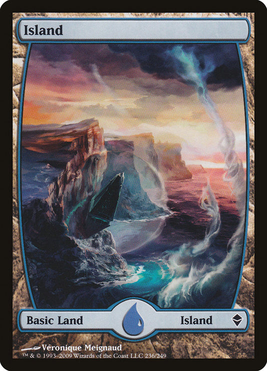 Island (236) [Zendikar] [Foil]