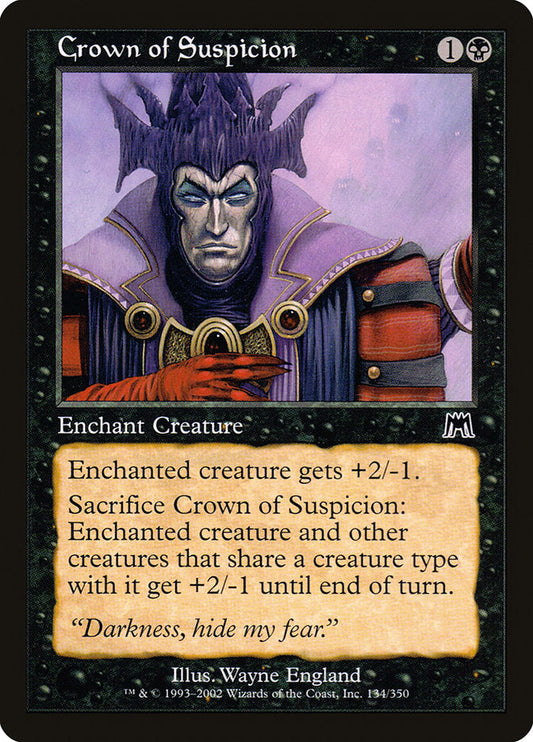 Crown of Suspicion [Onslaught] [Foil]