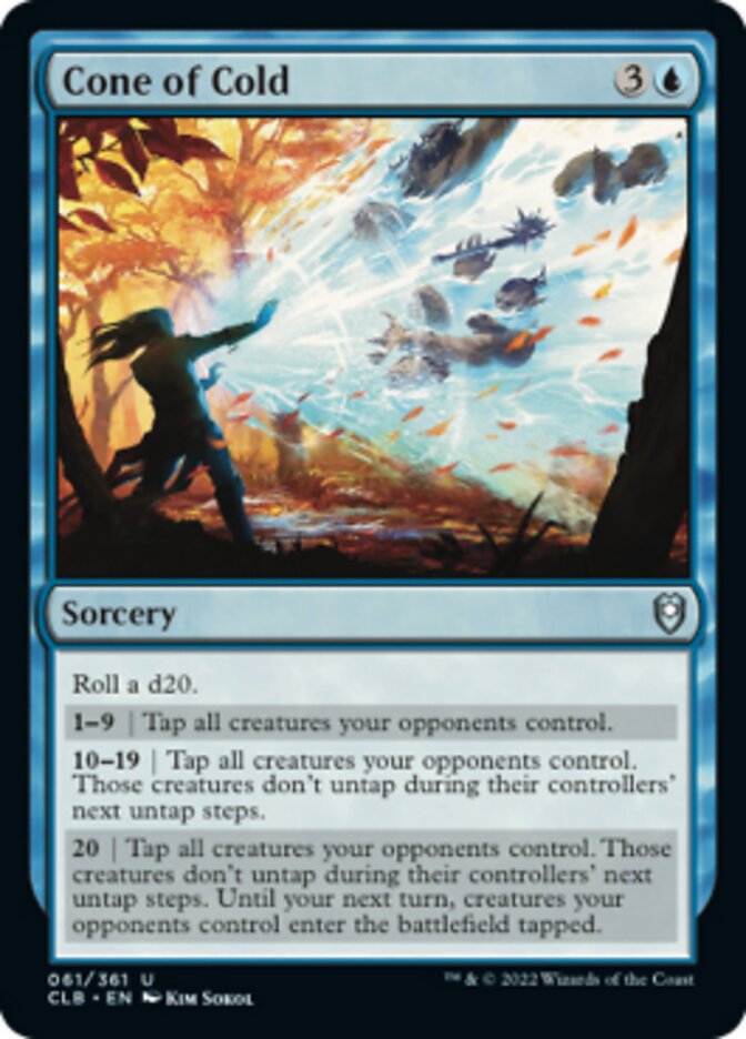 Cone of Cold [Commander Legends: Battle for Baldur's Gate] [Foil]