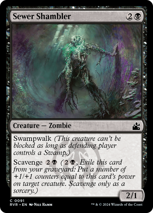 Sewer Shambler [Ravnica Remastered] [Foil]