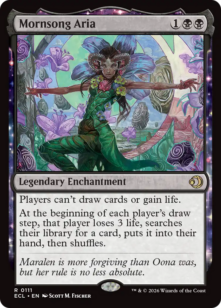 Mornsong Aria [Lorwyn Eclipsed] [Foil]