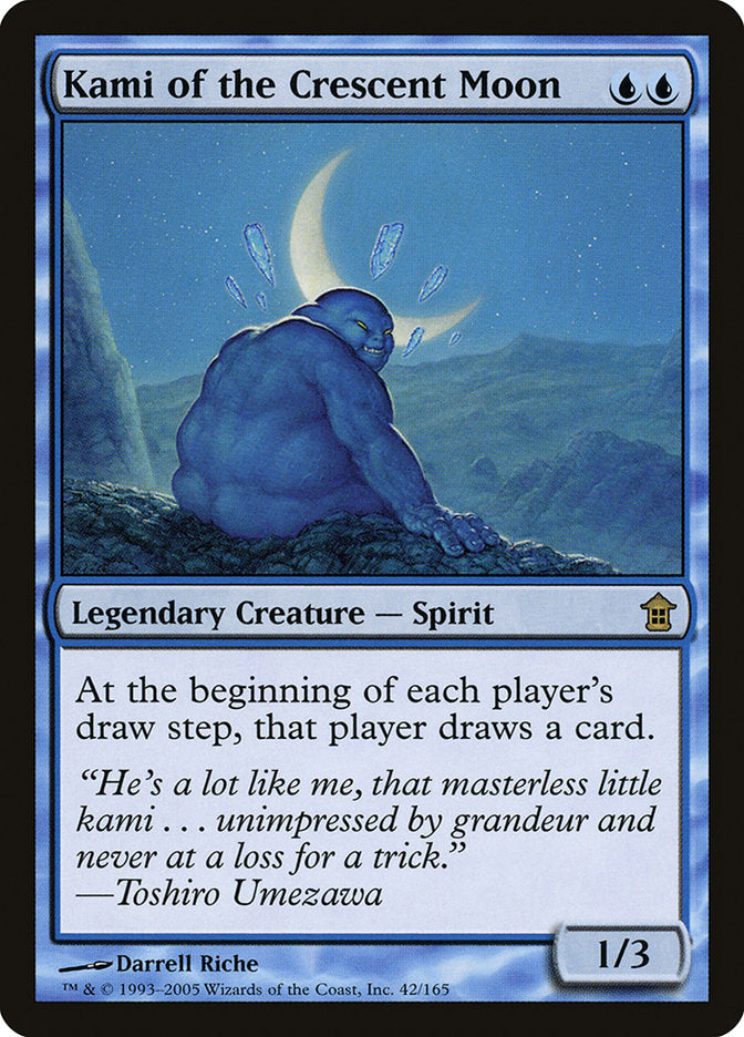 Kami of the Crescent Moon [Saviors of Kamigawa] [Foil]