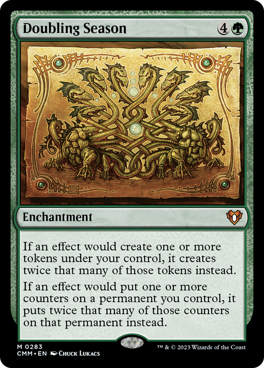 Doubling Season [Commander Masters] [Foil]