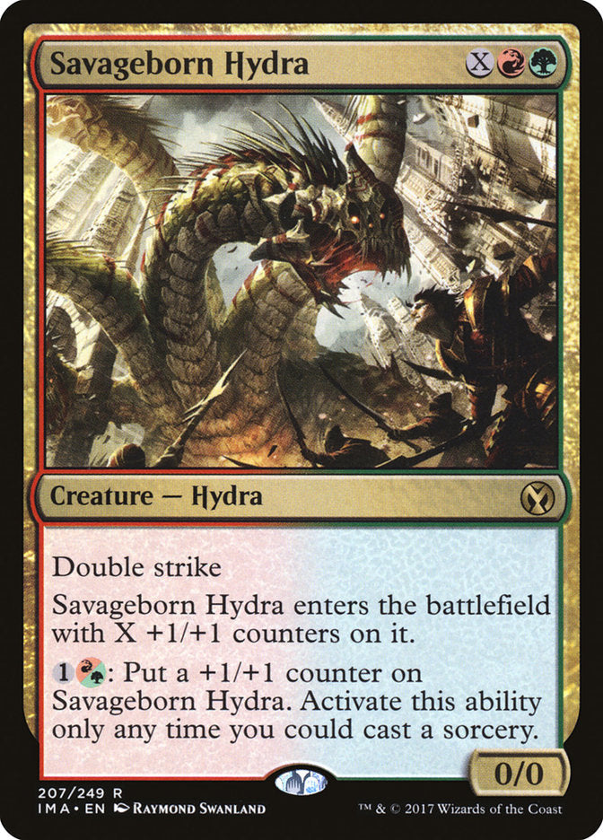 Savageborn Hydra [Iconic Masters] [Foil]