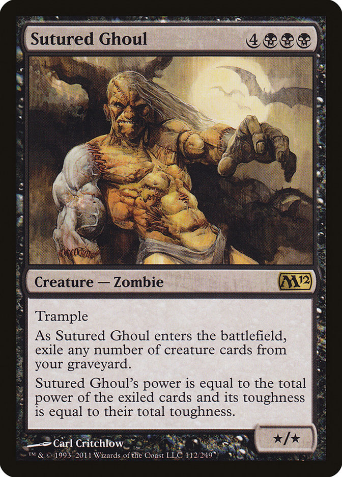 Sutured Ghoul [Core Set 2012] [Foil]