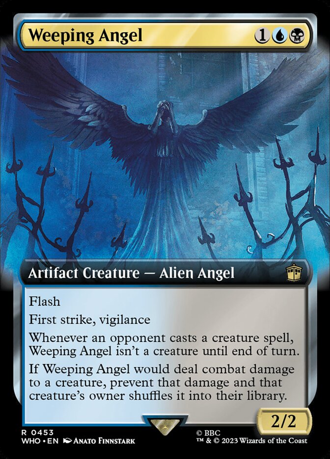 Weeping Angel (Extended Art) [Doctor Who] [Foil]