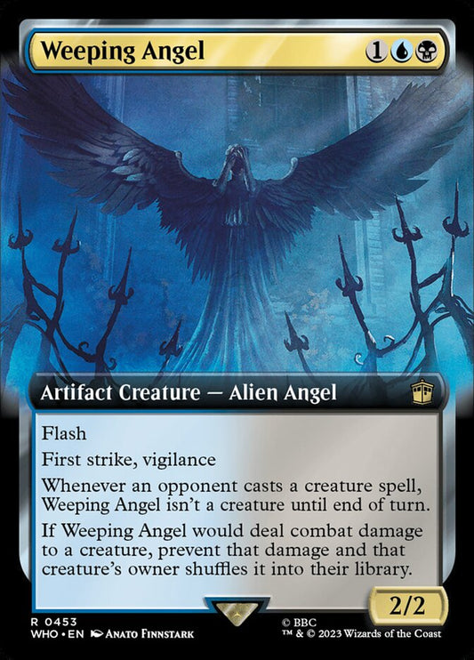 Weeping Angel (Extended Art) [Doctor Who] [Foil]