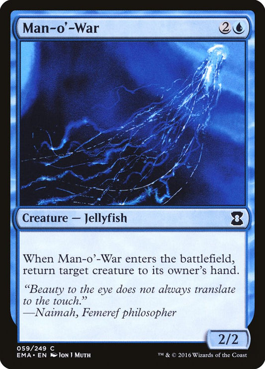 Man-o'-War [Eternal Masters] [Foil]