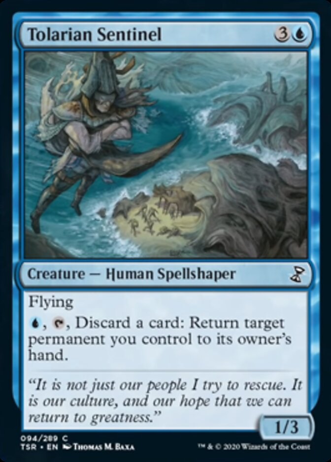 Tolarian Sentinel [Time Spiral Remastered] [Foil]