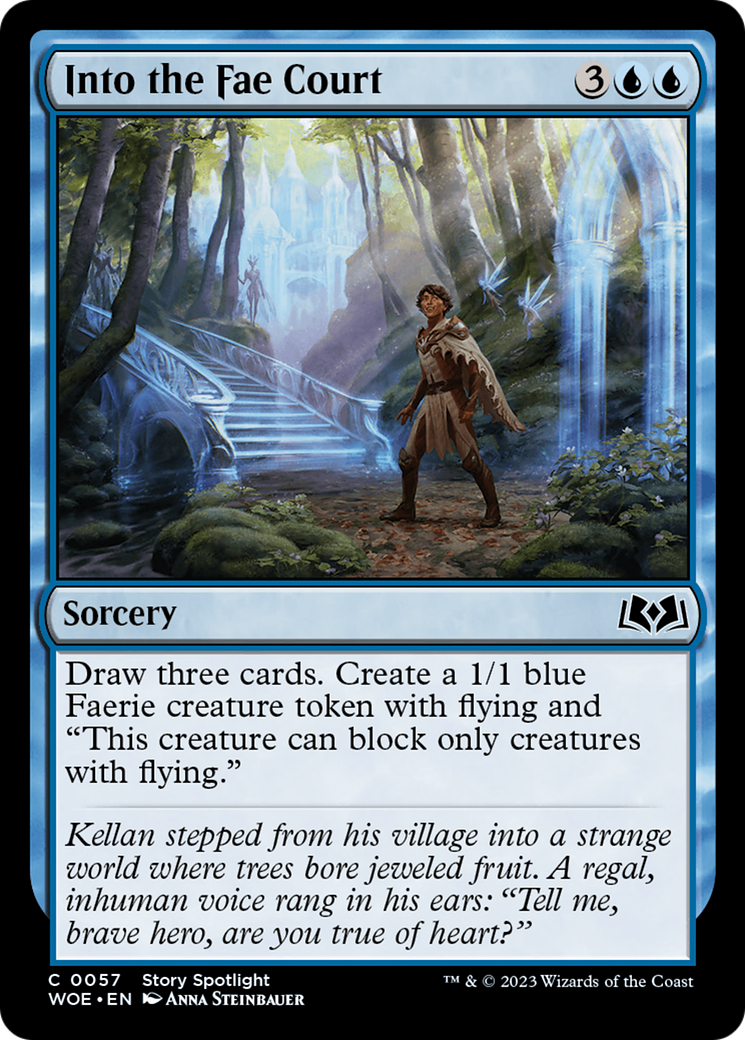 Into the Fae Court [Wilds of Eldraine] [Foil]