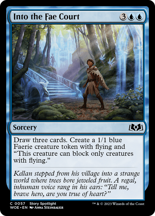 Into the Fae Court [Wilds of Eldraine] [Foil]