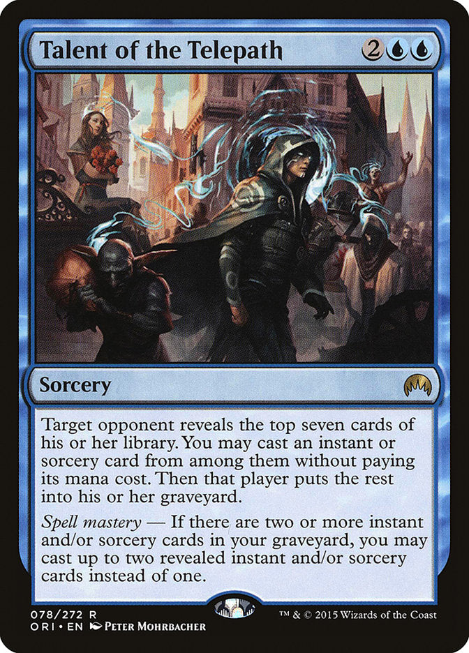 Talent of the Telepath [Magic Origins] [Foil]