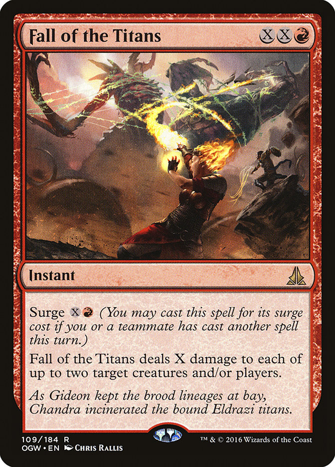 Fall of the Titans [Oath of the Gatewatch] [Foil]