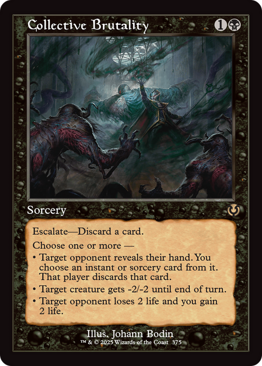 Collective Brutality (Retro Frame) [Innistrad Remastered] [Foil]