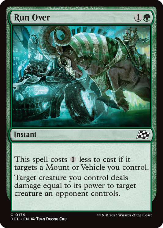 Run Over [Aetherdrift] [Foil]