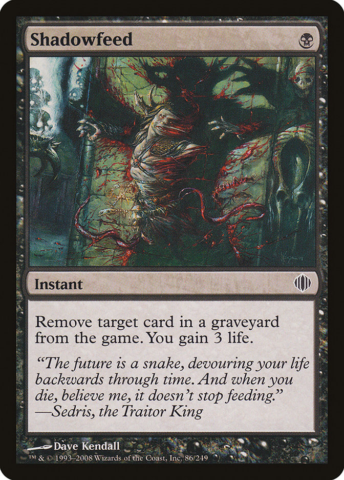 Shadowfeed [Shards of Alara] [Foil]