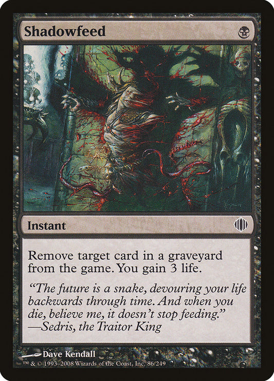 Shadowfeed [Shards of Alara] [Foil]