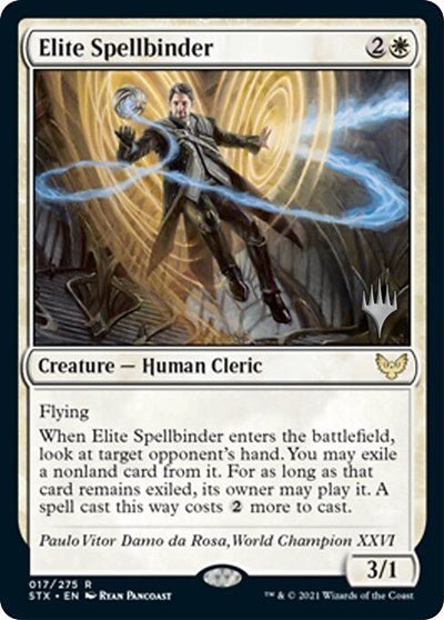 Elite Spellbinder (Promo Pack) [Strixhaven: School of Mages Promos] [Foil]
