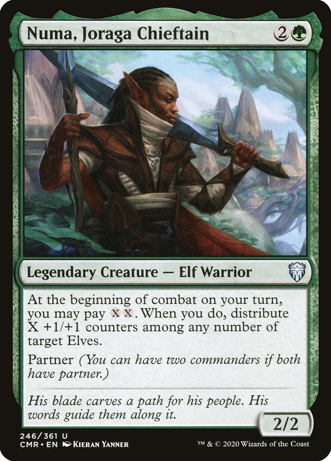 Numa, Joraga Chieftain [Commander Legends] [Foil]