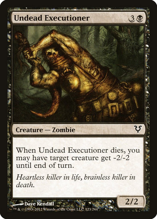 Undead Executioner [Avacyn Restored] [Foil]