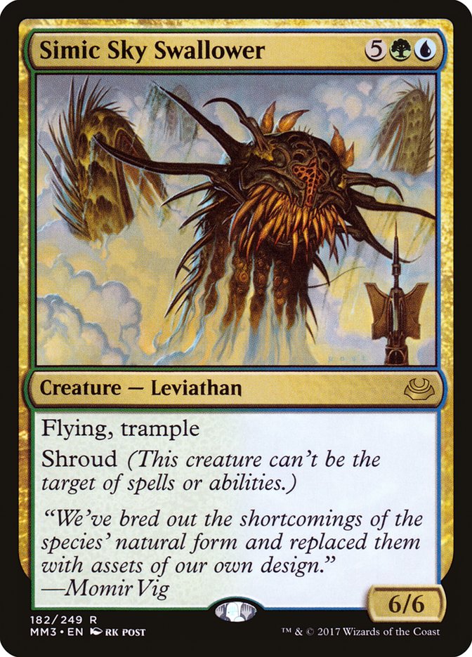 Simic Sky Swallower [Modern Masters 2017] [Foil]