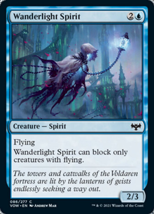 Wanderlight Spirit [Innistrad: Crimson Vow] [Foil]