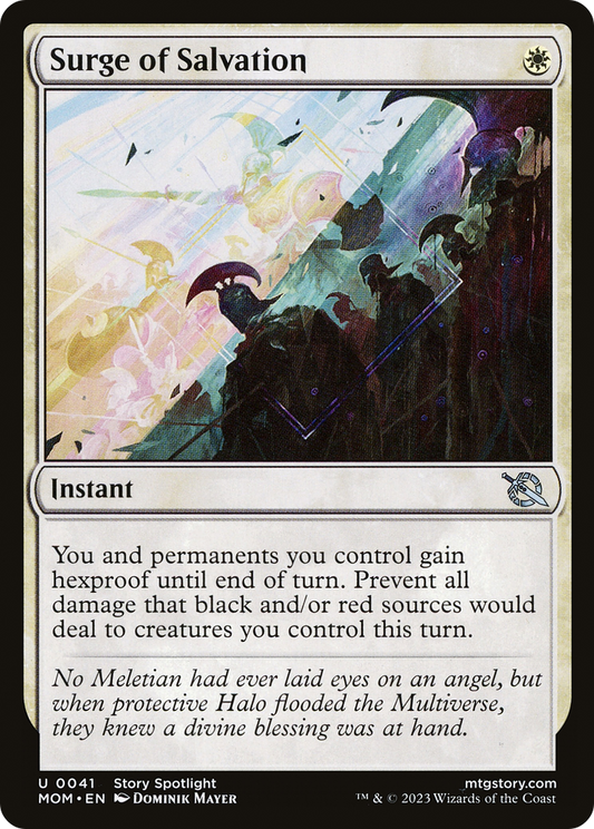 Surge of Salvation [March of the Machine] [Foil]