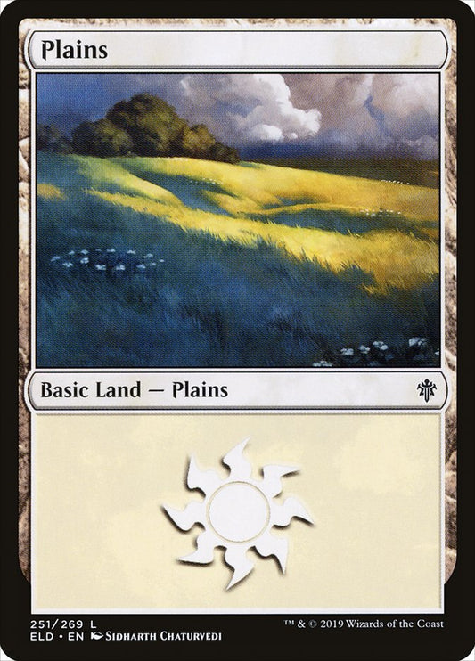 Plains (251) [Throne of Eldraine] [Foil]