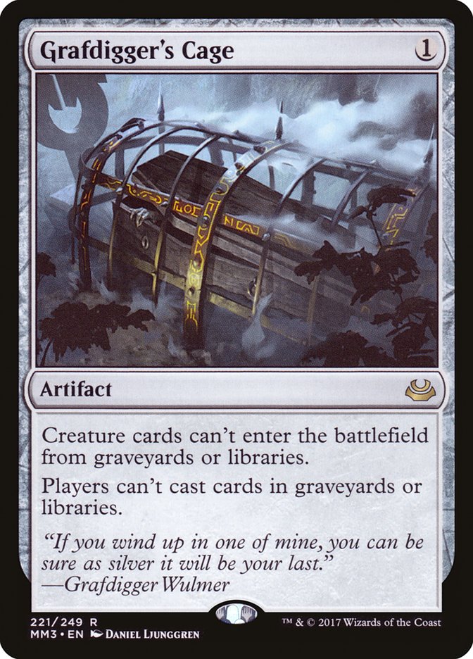 Grafdigger's Cage [Modern Masters 2017] [Foil]
