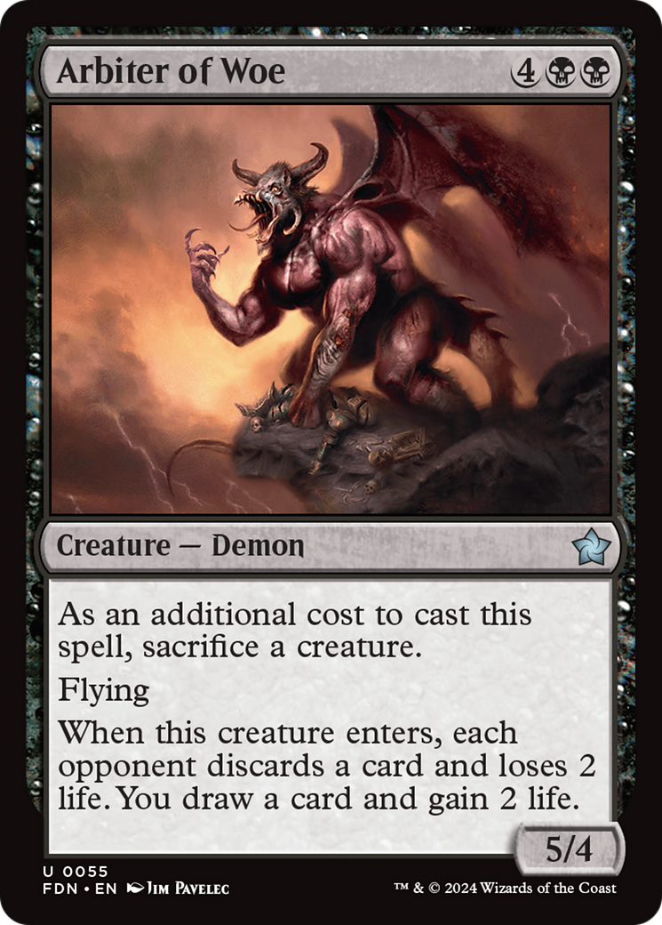 Arbiter of Woe [Foundations] [Foil]